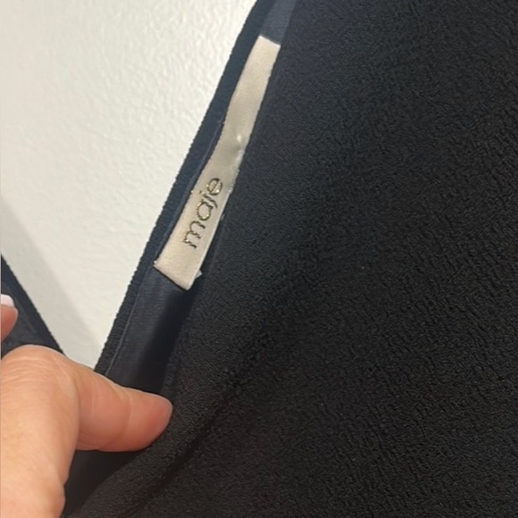 Maje Sleeveless Elegant Black Jumpsuit. - Picture 11 of 14